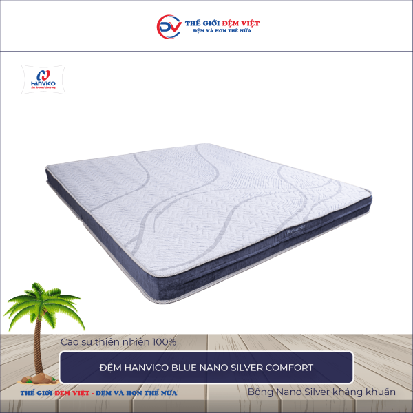 Đệm Hanvico Blue Nano Silver Comfort 1